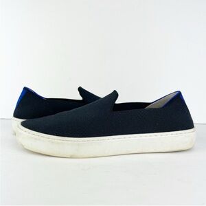Rothy’s The Original Slip On Black Sneakers Shoes Size 7.5